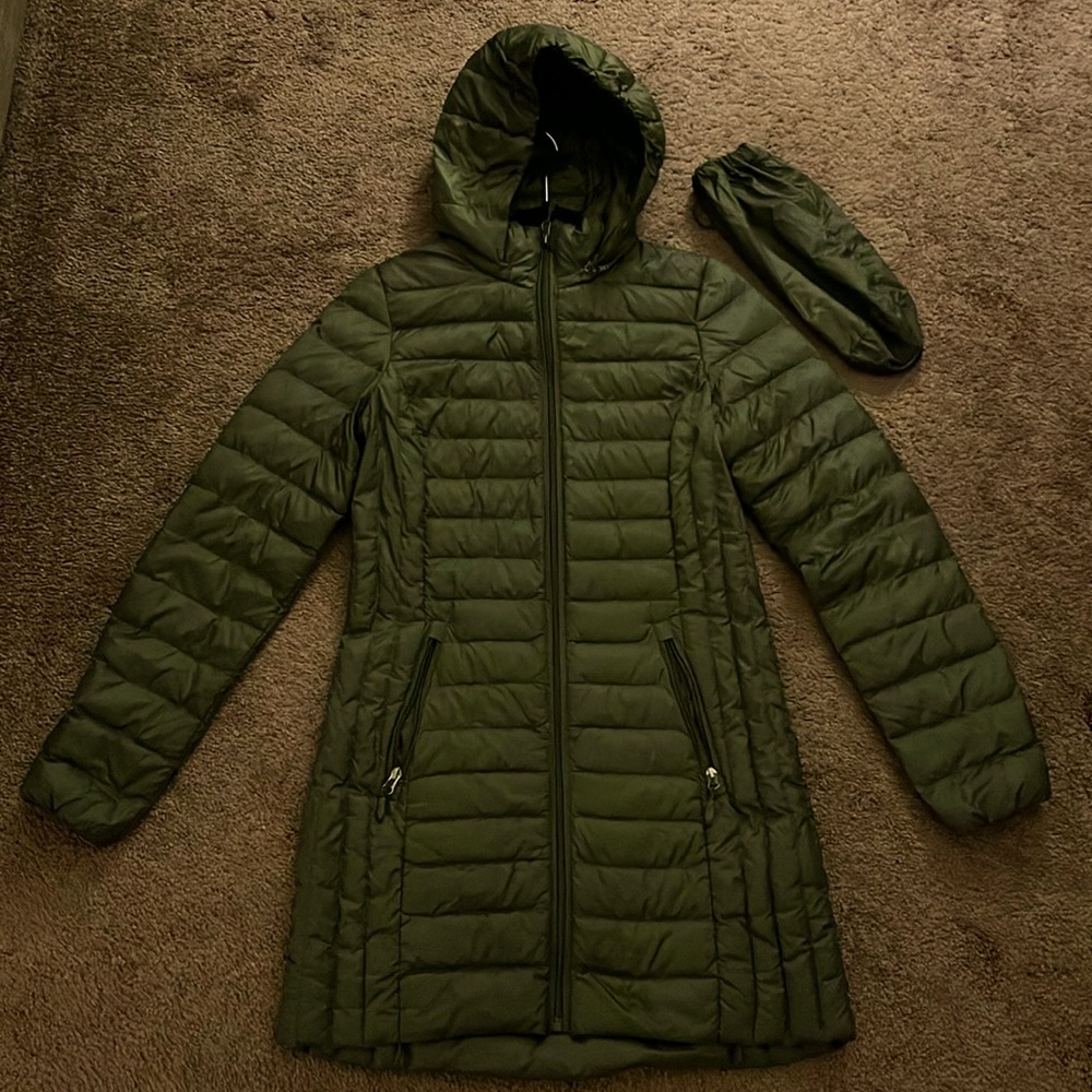 WOMEN'S ULTRA-LIGHT DOWN PACKABLE 3/4 JACKET